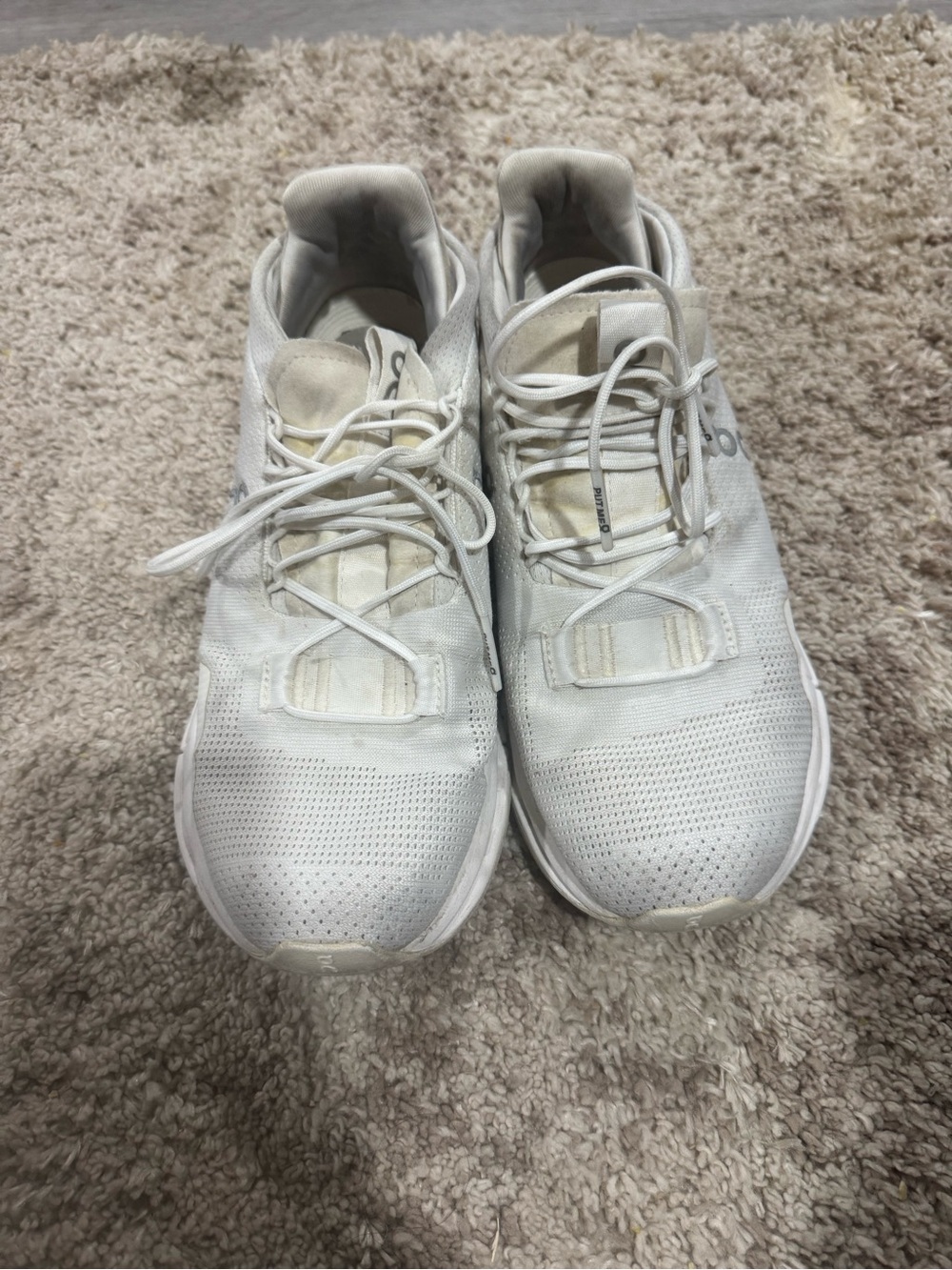 Men's Athletic Sneakers in White - Lightweight Training Shoe